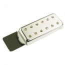 KENT ARMSTRONG® KAHW-HJGS12-N HANDWOUND 12 POLEPIECES NICKEL SIDE MOUNT PICKUP JOHNNY SMITH STYLE PAF ARCHTOP MINI HUMBUCKER MADE in VERMONT USA